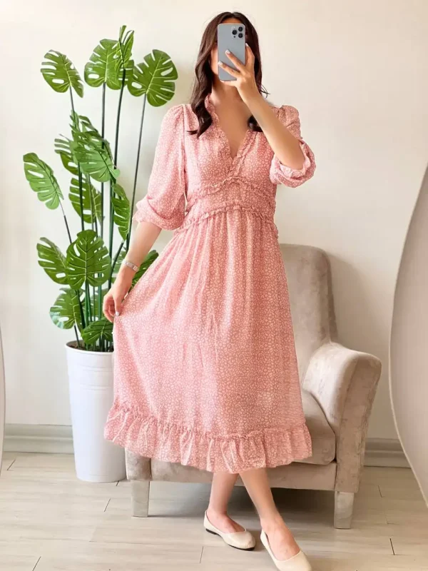پیراهن نازگل(کد 2298)